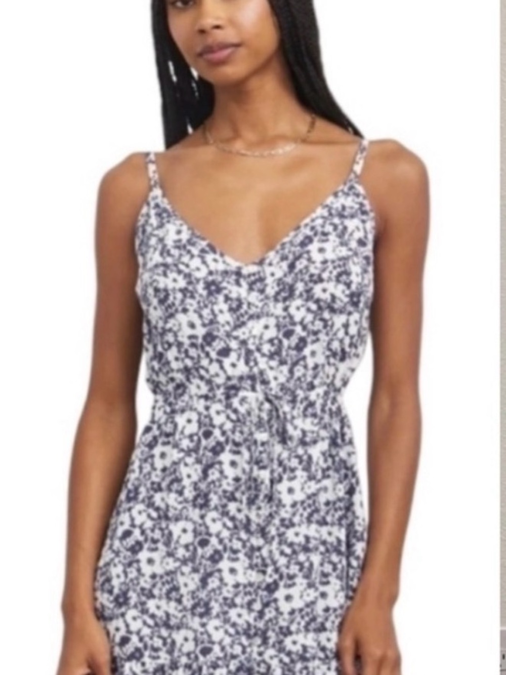Rails Blue & White Floral Mini Sundress - Picture 3 of 10